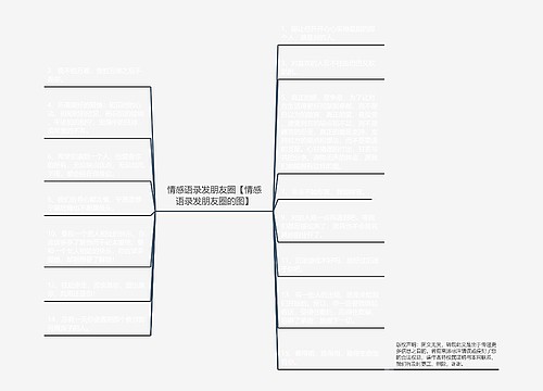 情感语录发朋友圈【情感语录发朋友圈的图】