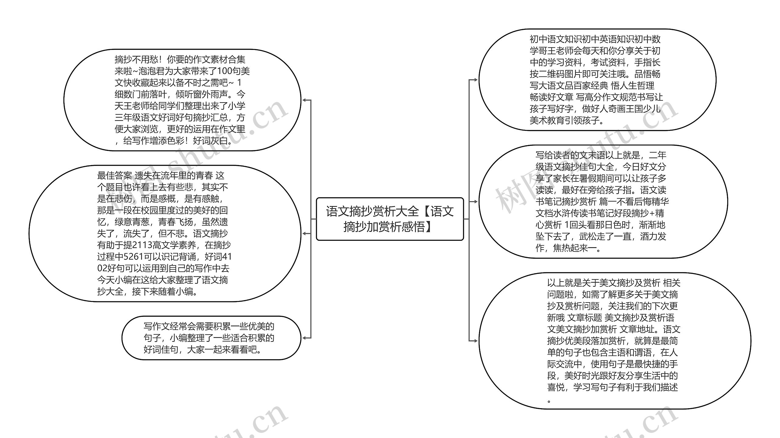 语文摘抄赏析大全【语文摘抄加赏析感悟】