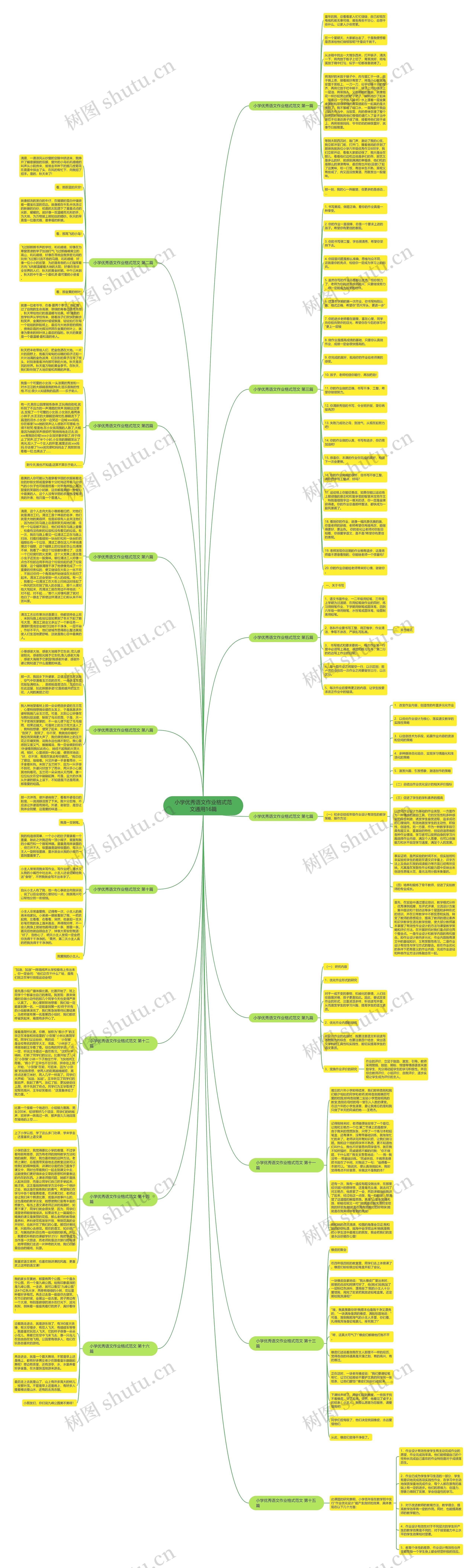小学优秀语文作业格式范文通用16篇 小学优秀语文作业格式范文通用16篇
