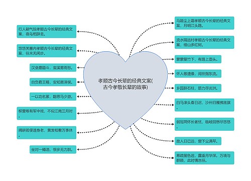 孝顺古今长辈的经典文案(古今孝敬长辈的故事)