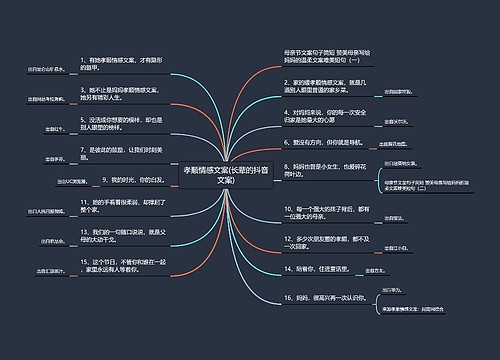 孝顺情感文案(长辈的抖音文案)