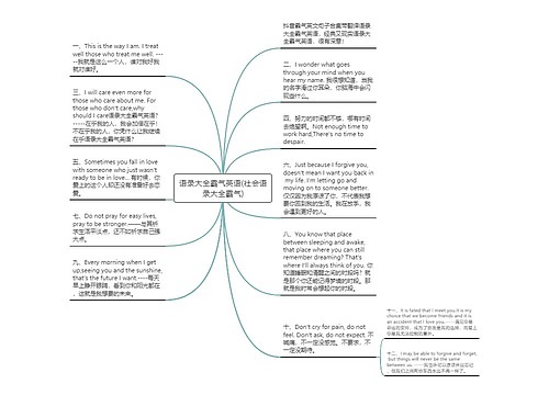 语录大全霸气英语(社会语录大全霸气)