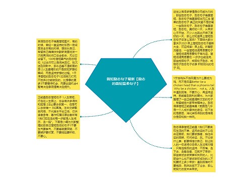 简短励志句子最新【励志的简短温柔句子】