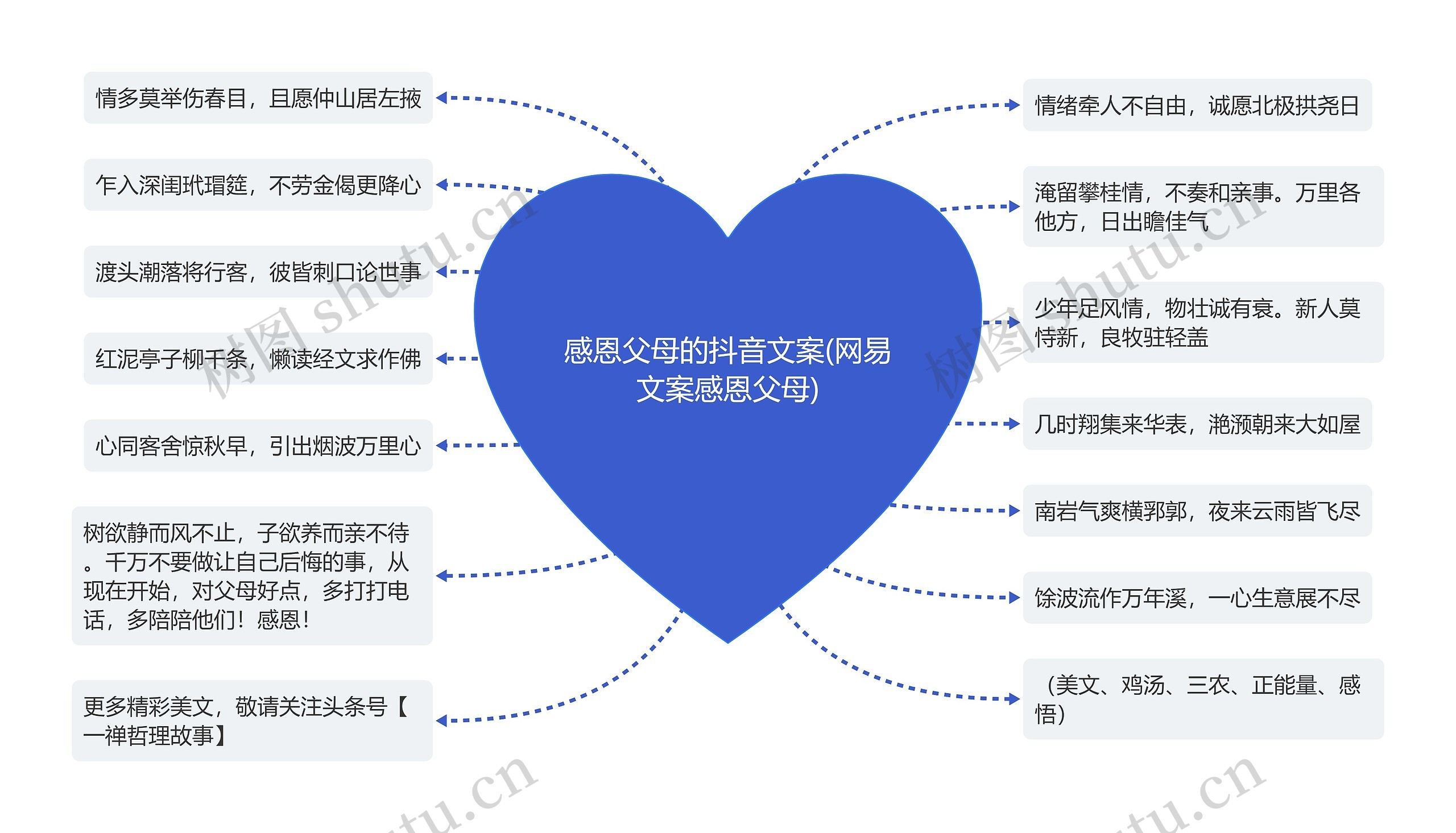 感恩父母的抖音文案(网易文案感恩父母)思维导图