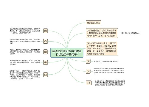 运动励志语录经典短句(坚持运动自律的句子)