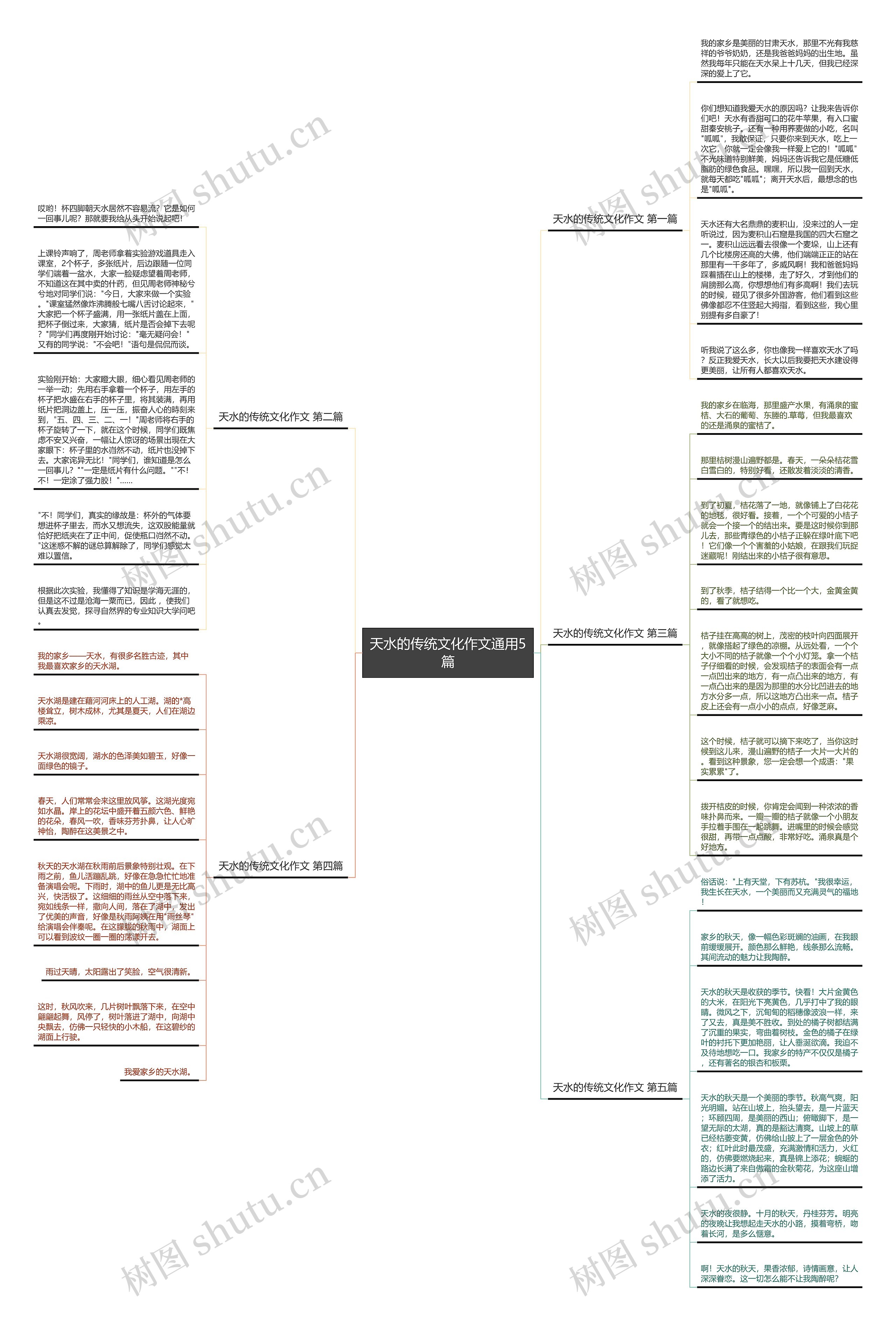 天水的传统文化作文通用5篇 天水的传统文化作文通用5篇