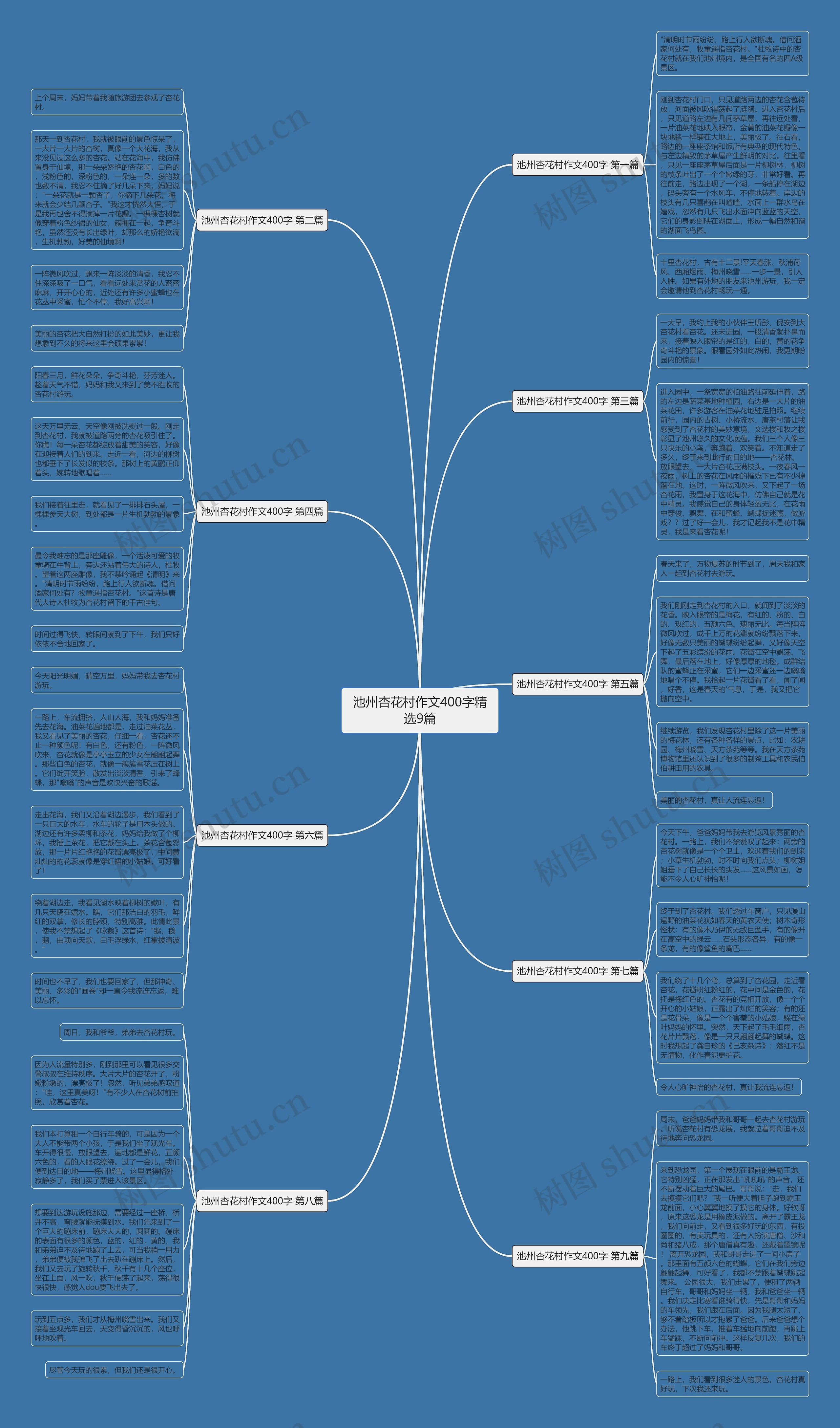 池州杏花村作文400字精选9篇 池州杏花村作文400字精选9篇