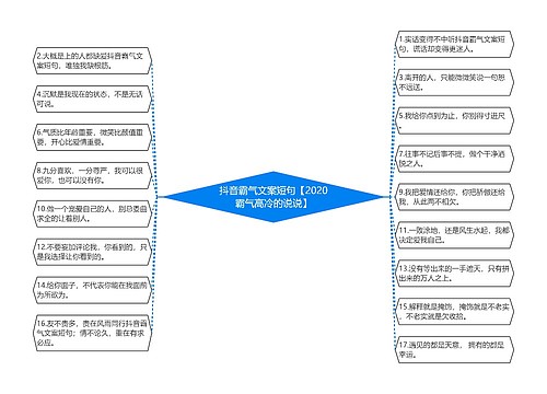 抖音霸气文案短句【2020霸气高冷的说说】