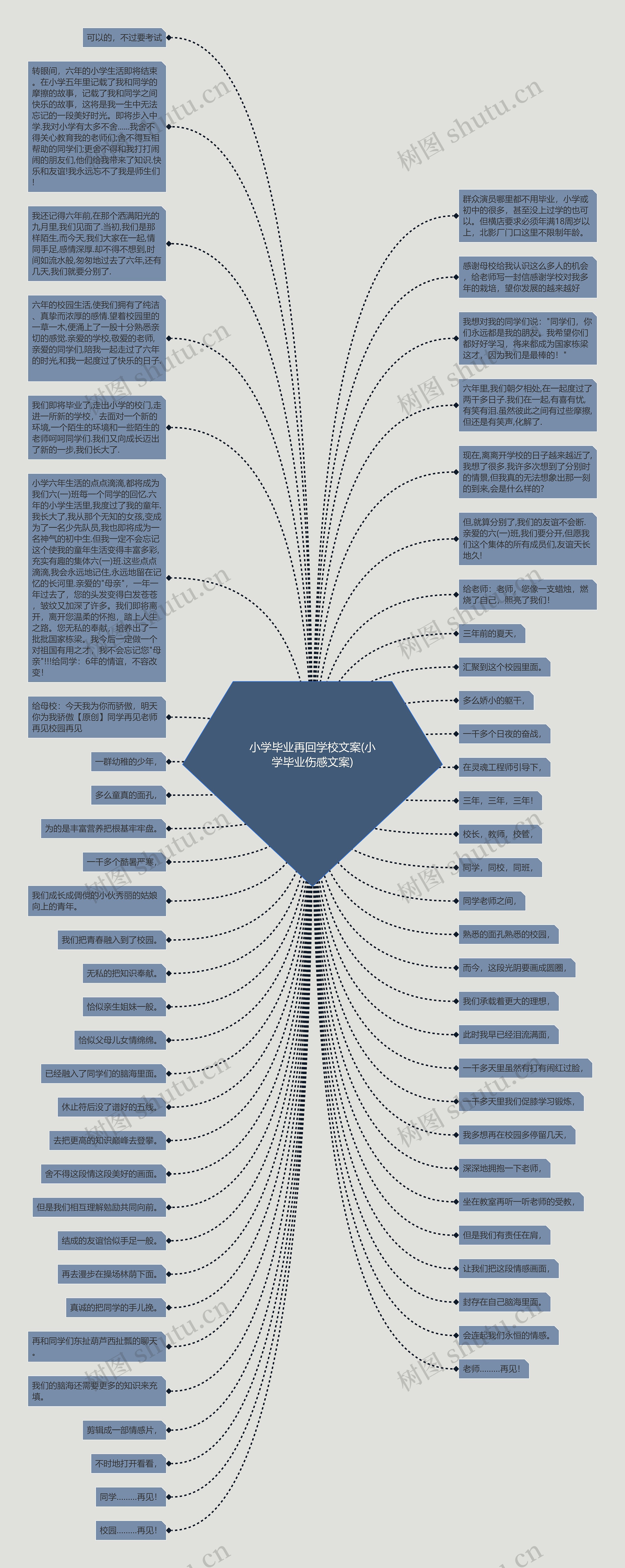 小学毕业再回学校文案(小学毕业伤感文案)