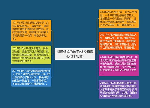 感恩爸妈的句子(让父母暖心的十句话)