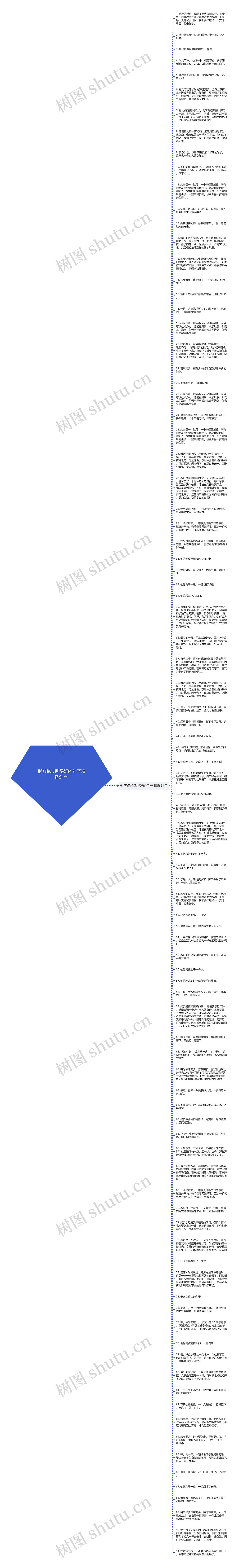 形容跑步跑得好的句子精选91句思维导图