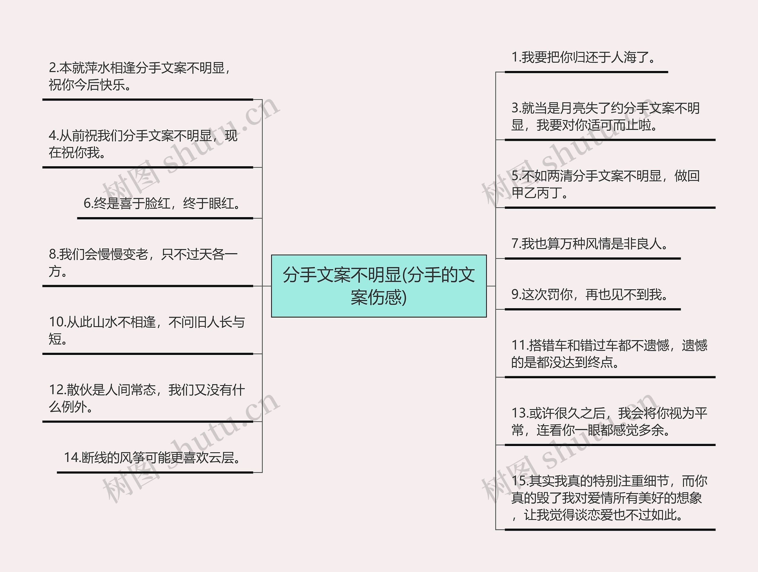 分手文案不明显(分手的文案伤感)