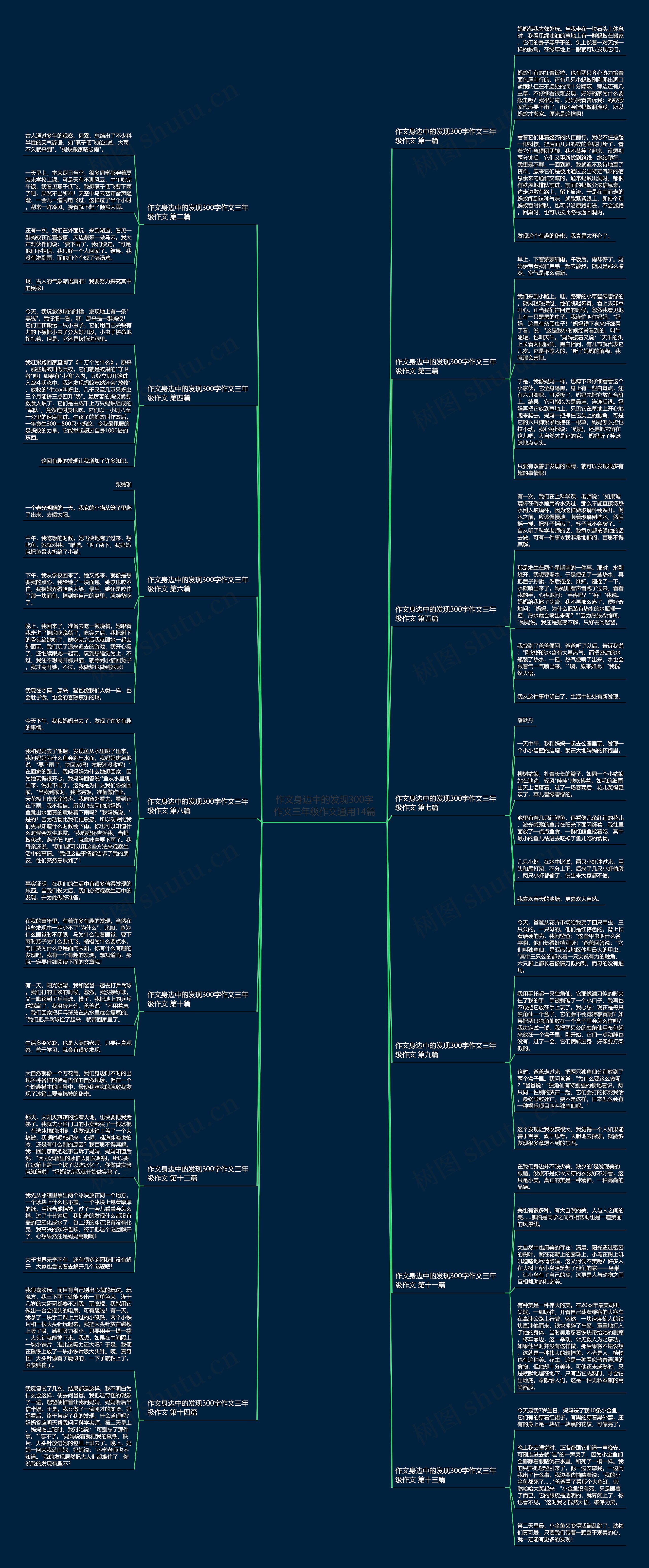 作文身边中的发现300字作文三年级作文通用14篇 作文身边中的发现300字作文三年级作文通用14篇