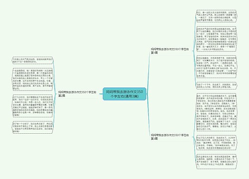 妈妈带我去游泳作文350个字左右(通用3篇)