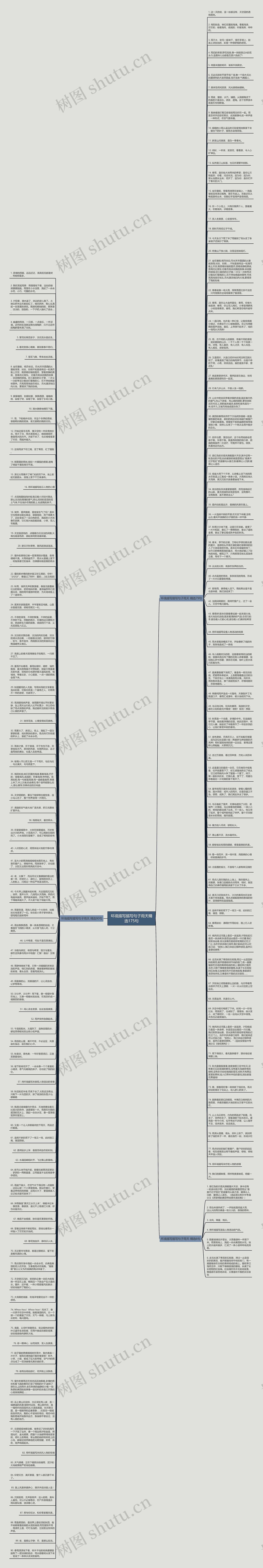 环境描写描写句子雨天精选175句思维导图