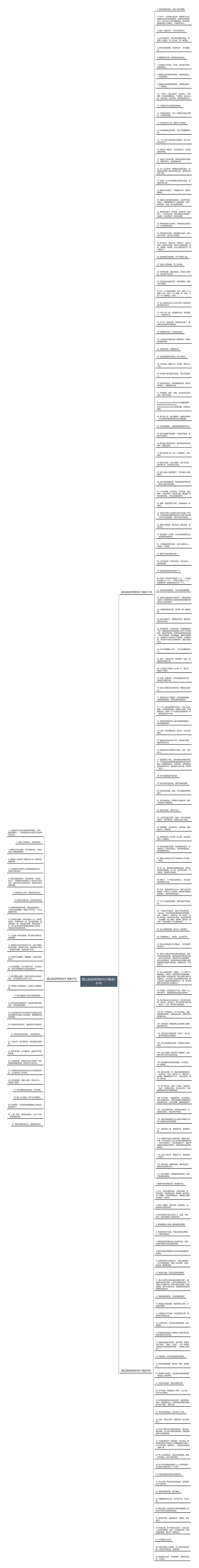 跟以前说拜拜的句子精选185句思维导图