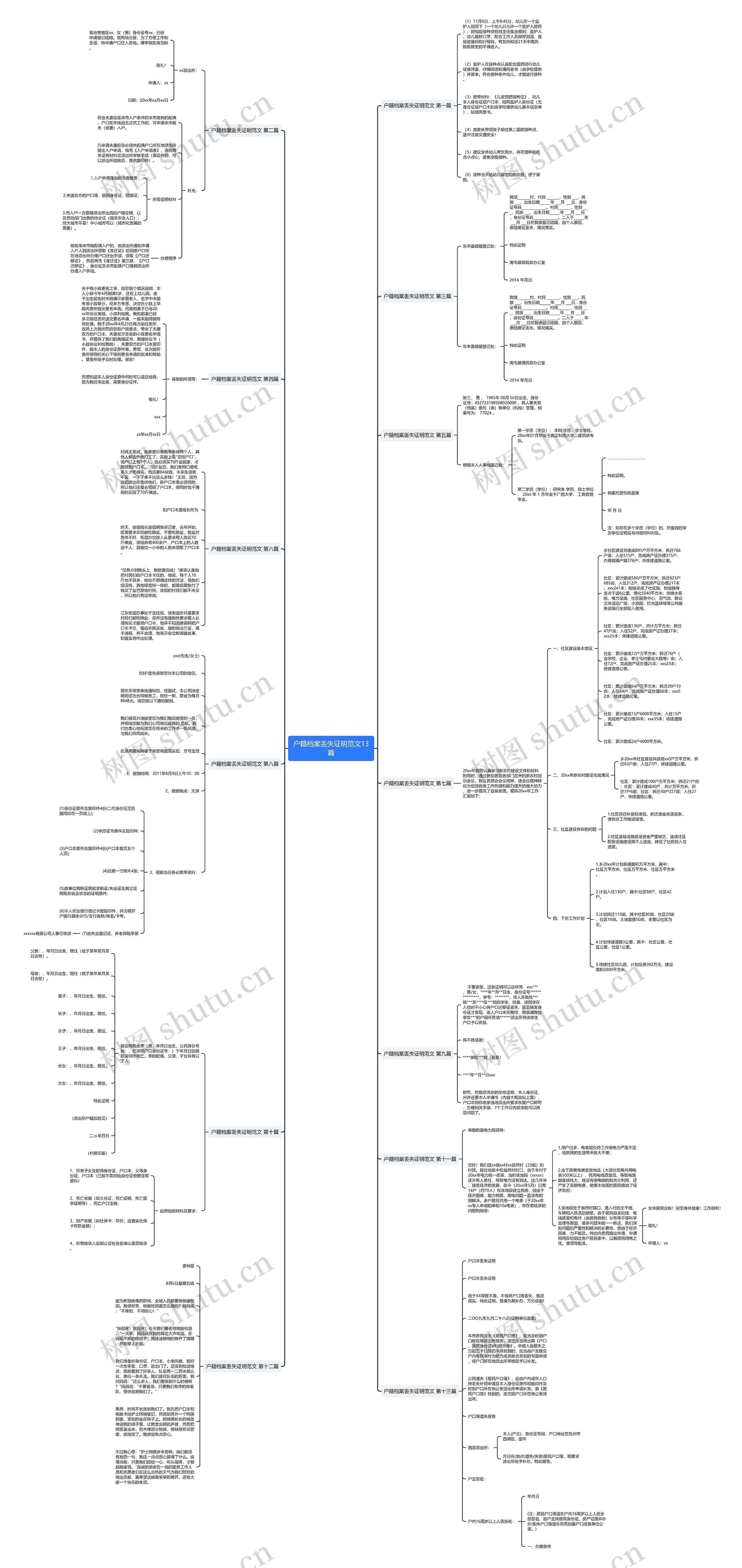 户籍档案丢失证明范文13篇 户籍档案丢失证明范文13篇