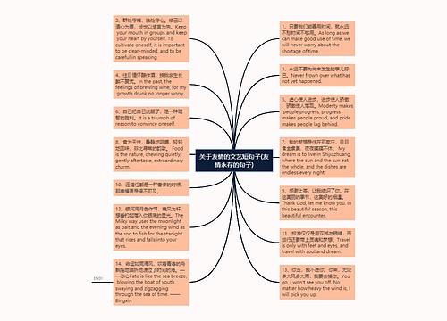 关于友情的文艺短句子(友情永存的句子)