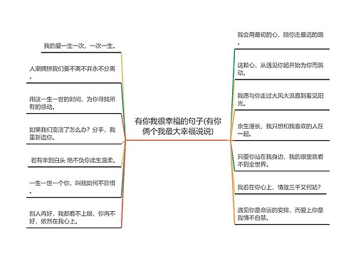 有你我很幸福的句子(有你俩个我最大幸福说说)