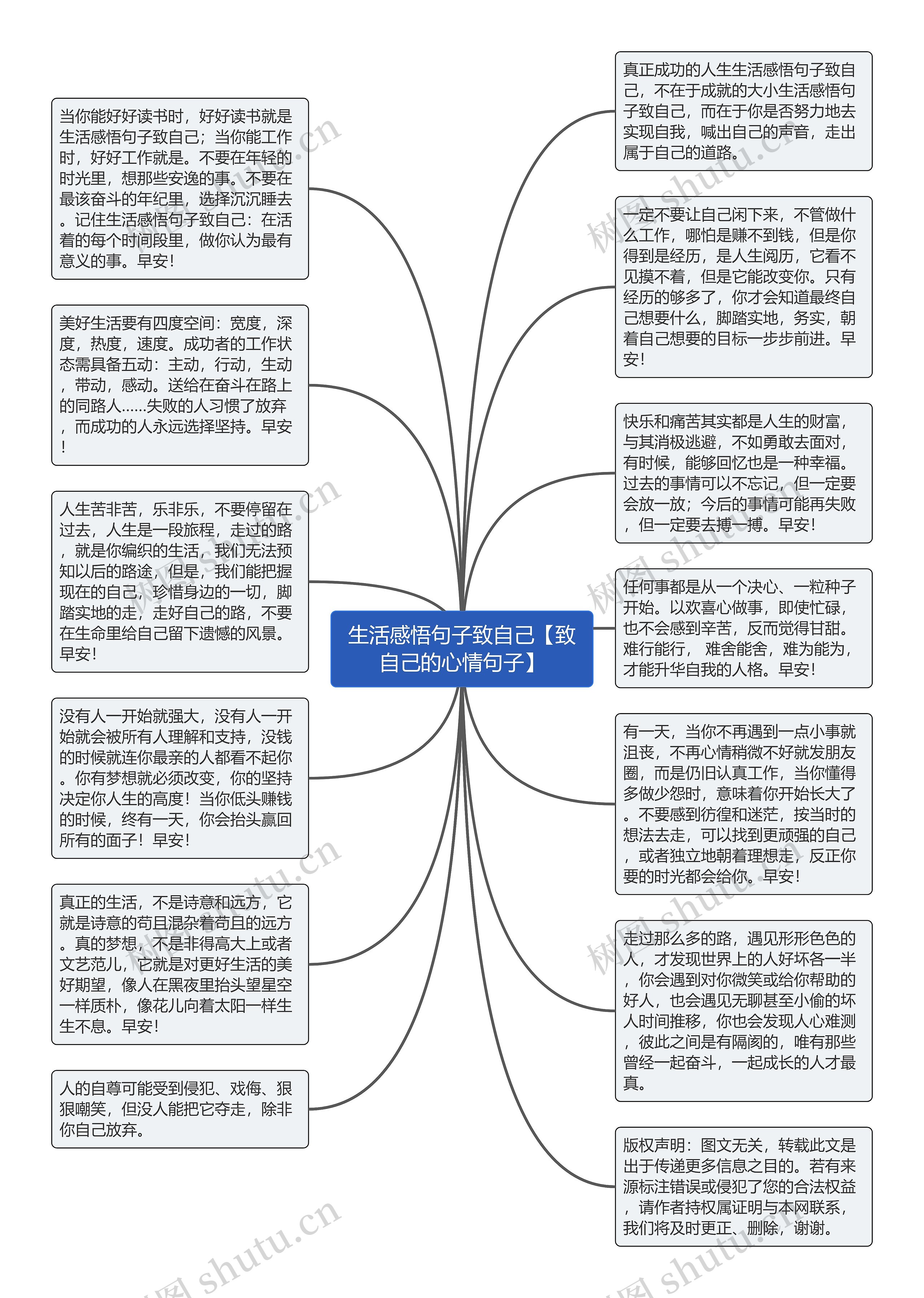 生活感悟句子致自己【致自己的心情句子】