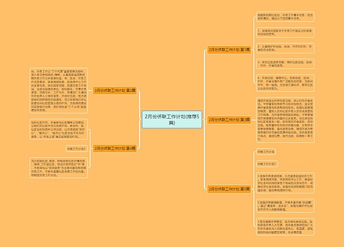 2月份侨联工作计划(推荐5篇)