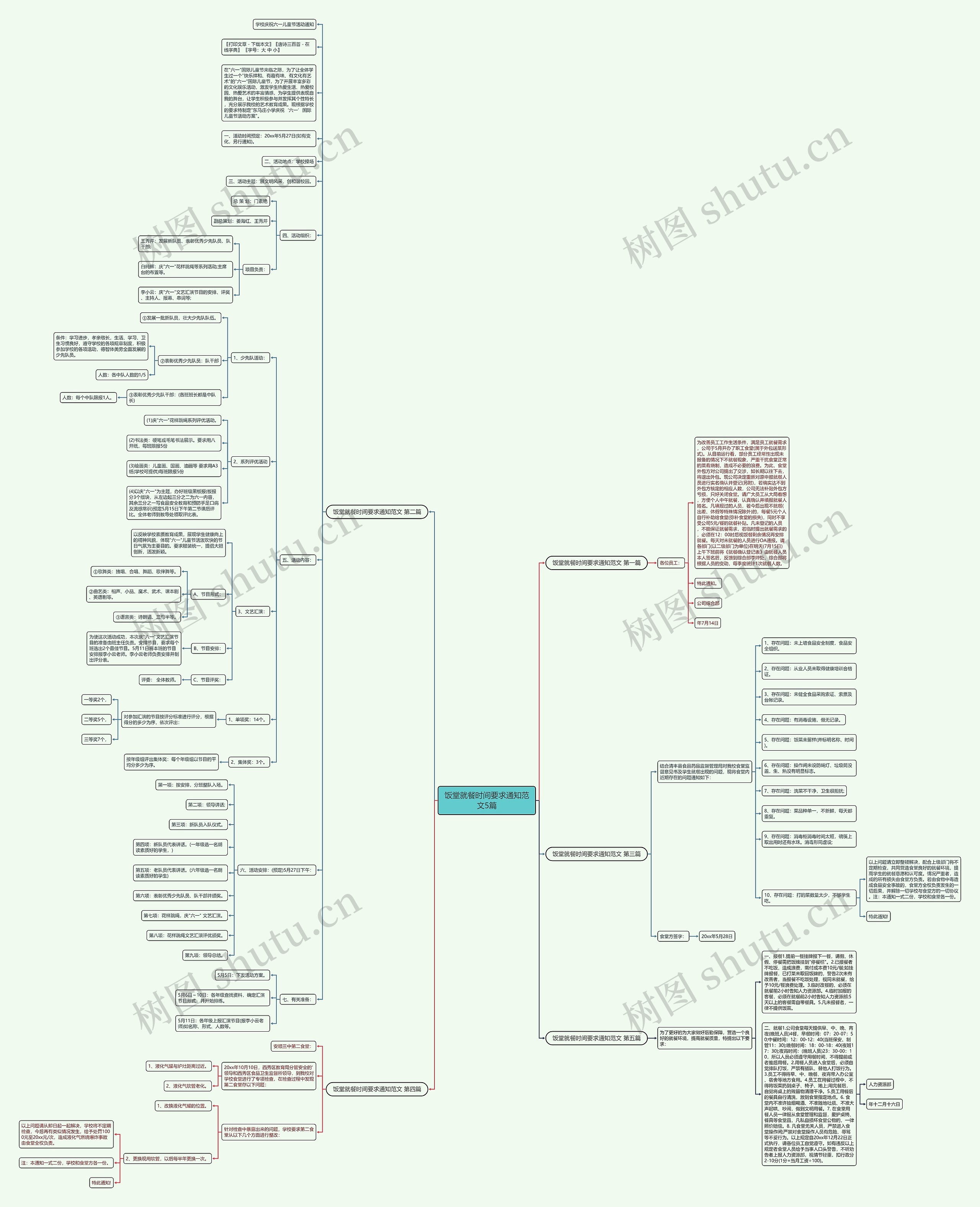 饭堂就餐时间要求通知范文5篇 饭堂就餐时间要求通知范文5篇