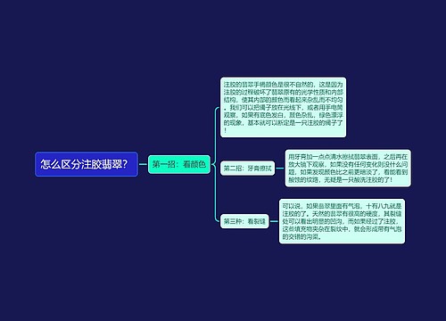 怎么区分注胶翡翠？