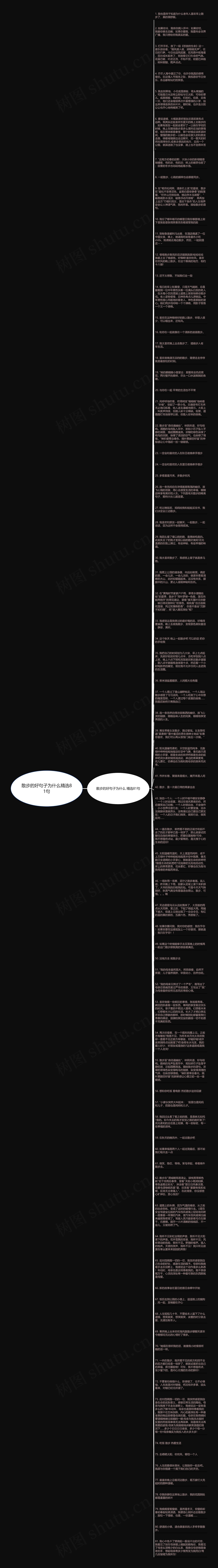 散步的好句子为什么精选81句思维导图