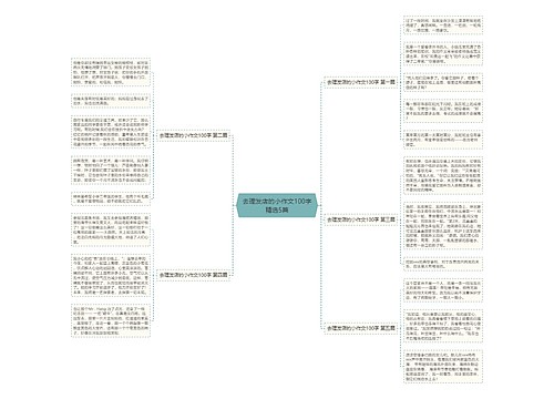 去理发店的小作文100字精选5篇 去理发店的小作文100字精选5篇
