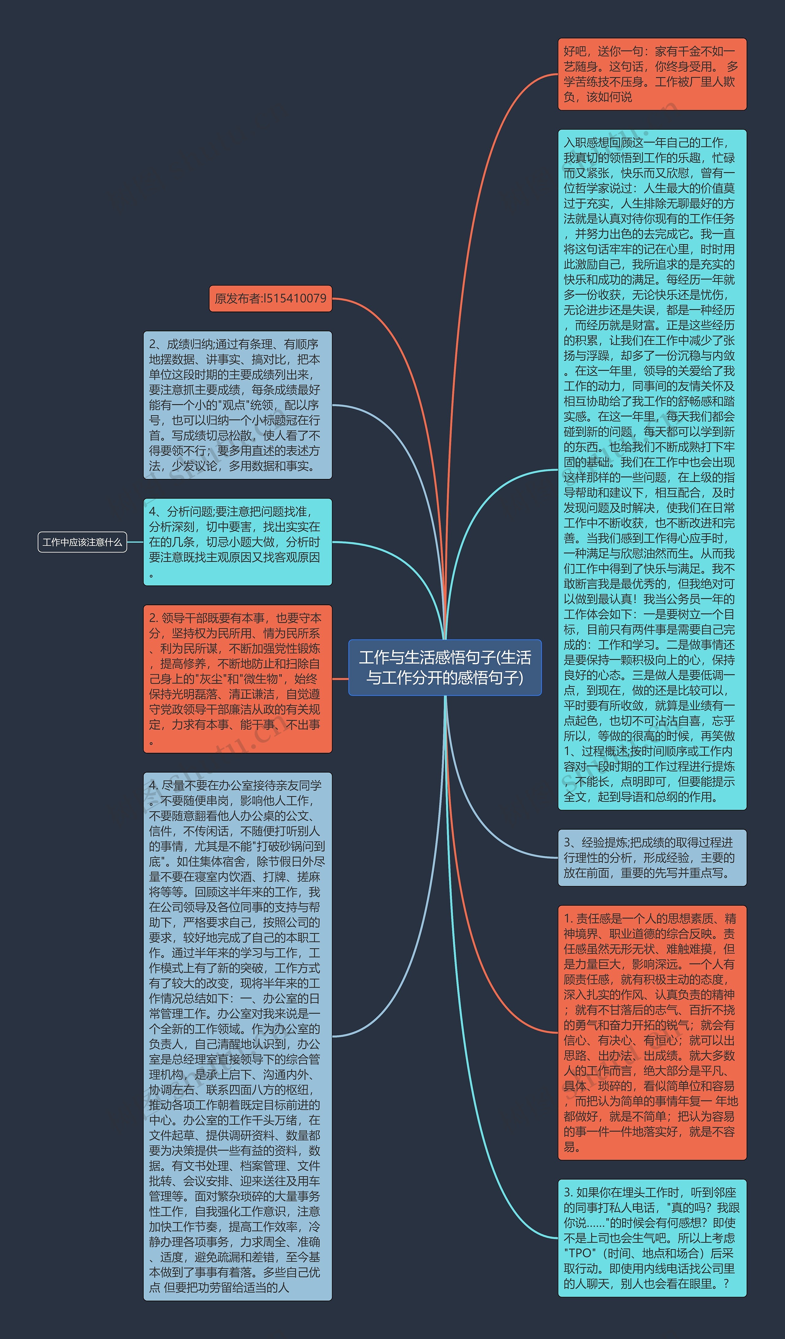 工作与生活感悟句子(生活与工作分开的感悟句子)