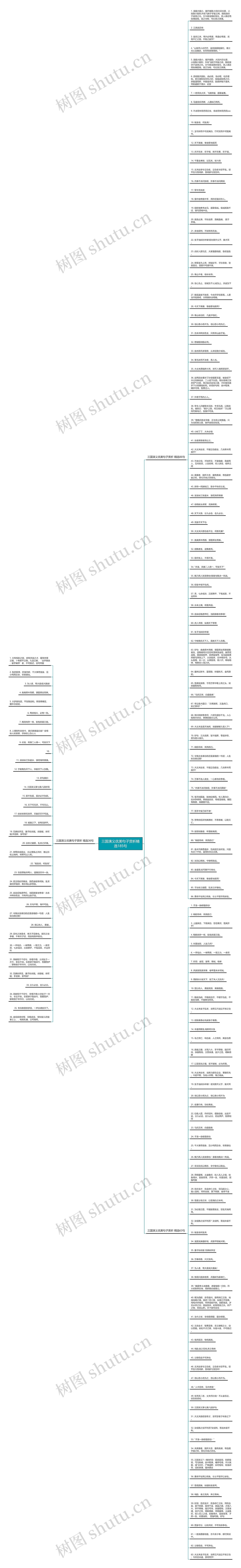 三国演义优美句子赏析精选185句思维导图