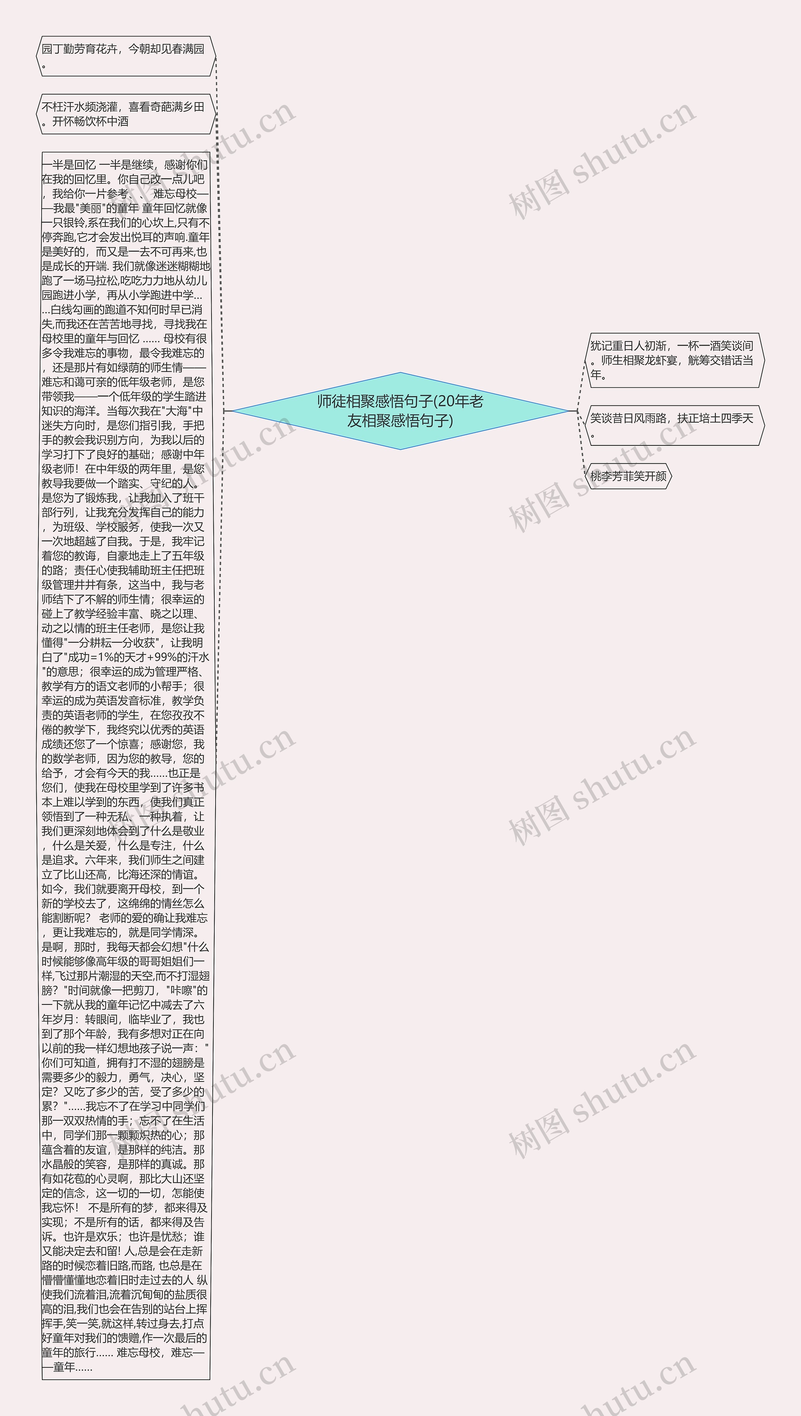 师徒相聚感悟句子(20年老友相聚感悟句子)思维导图