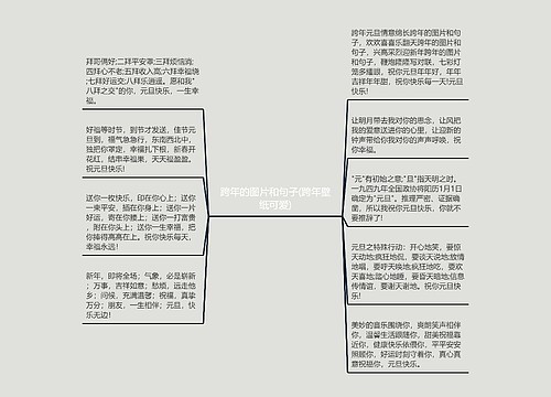 跨年的图片和句子(跨年壁纸可爱)