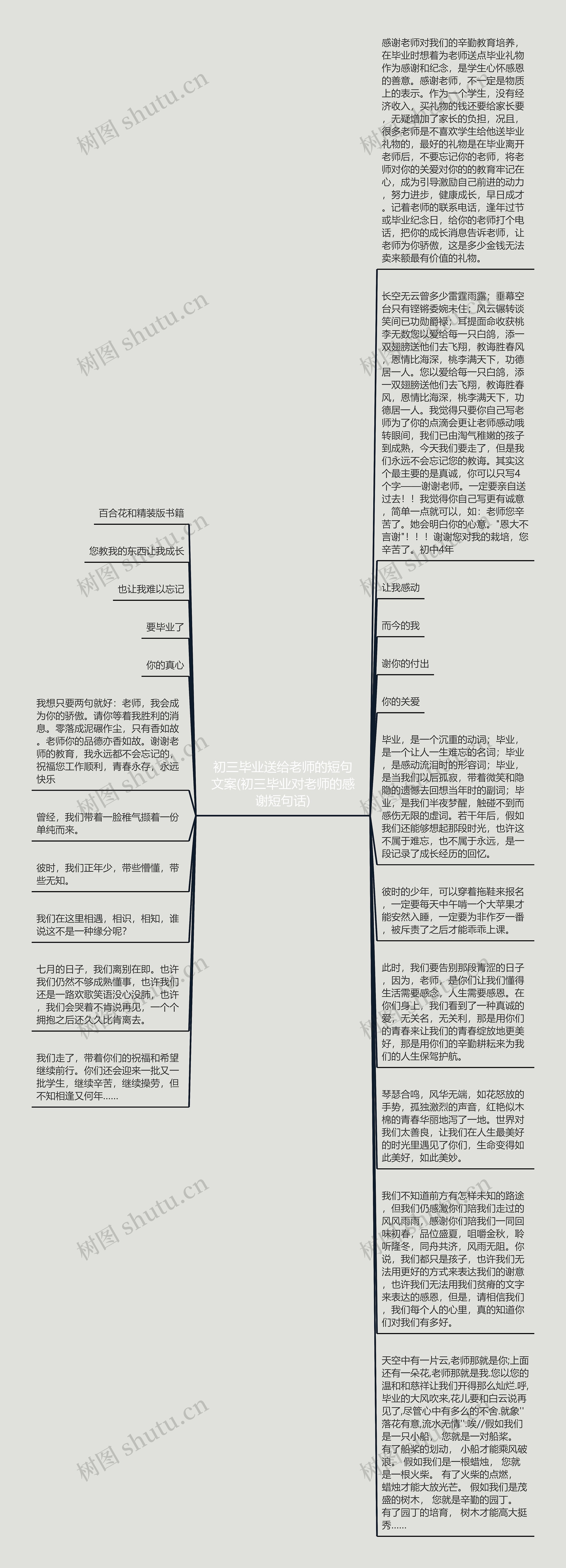 初三毕业送给老师的短句文案(初三毕业对老师的感谢短句话)