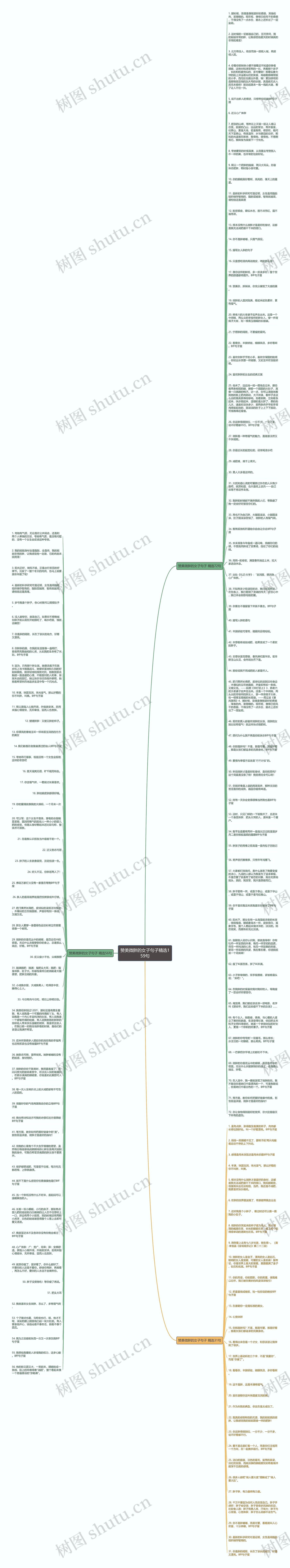 赞美微胖的女子句子精选159句思维导图