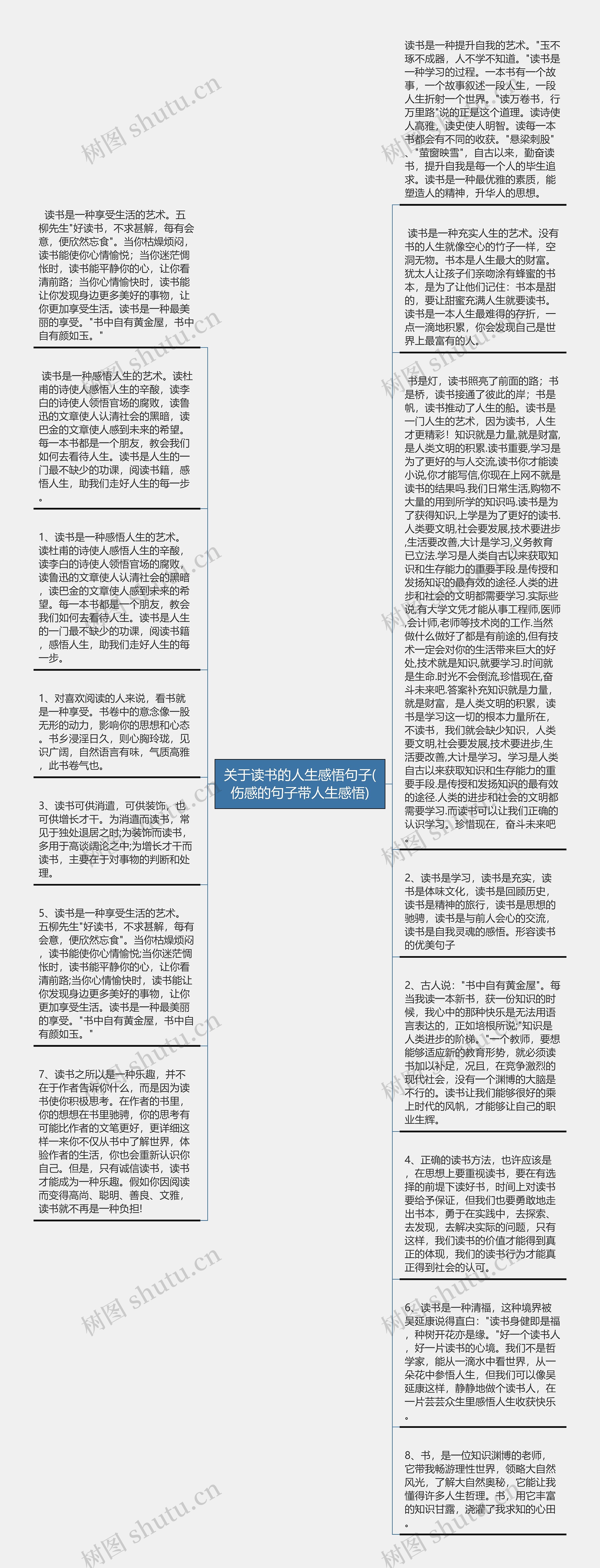关于读书的人生感悟句子(伤感的句子带人生感悟)