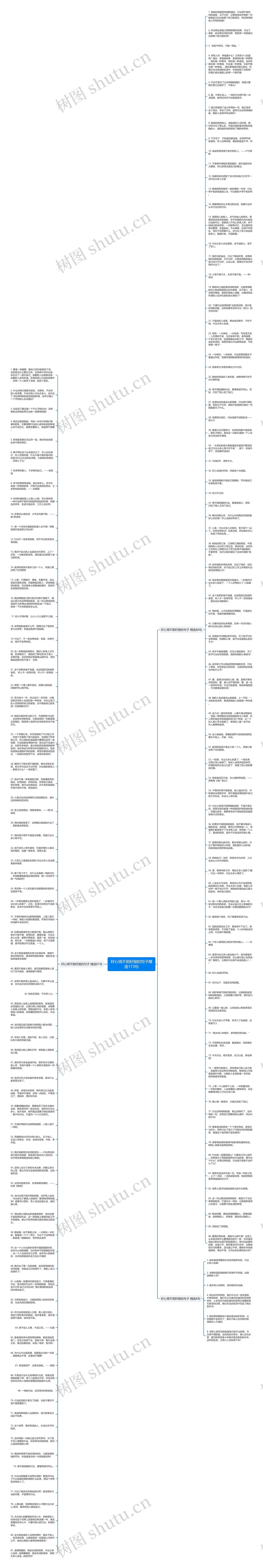好心得不到好报的句子精选173句思维导图