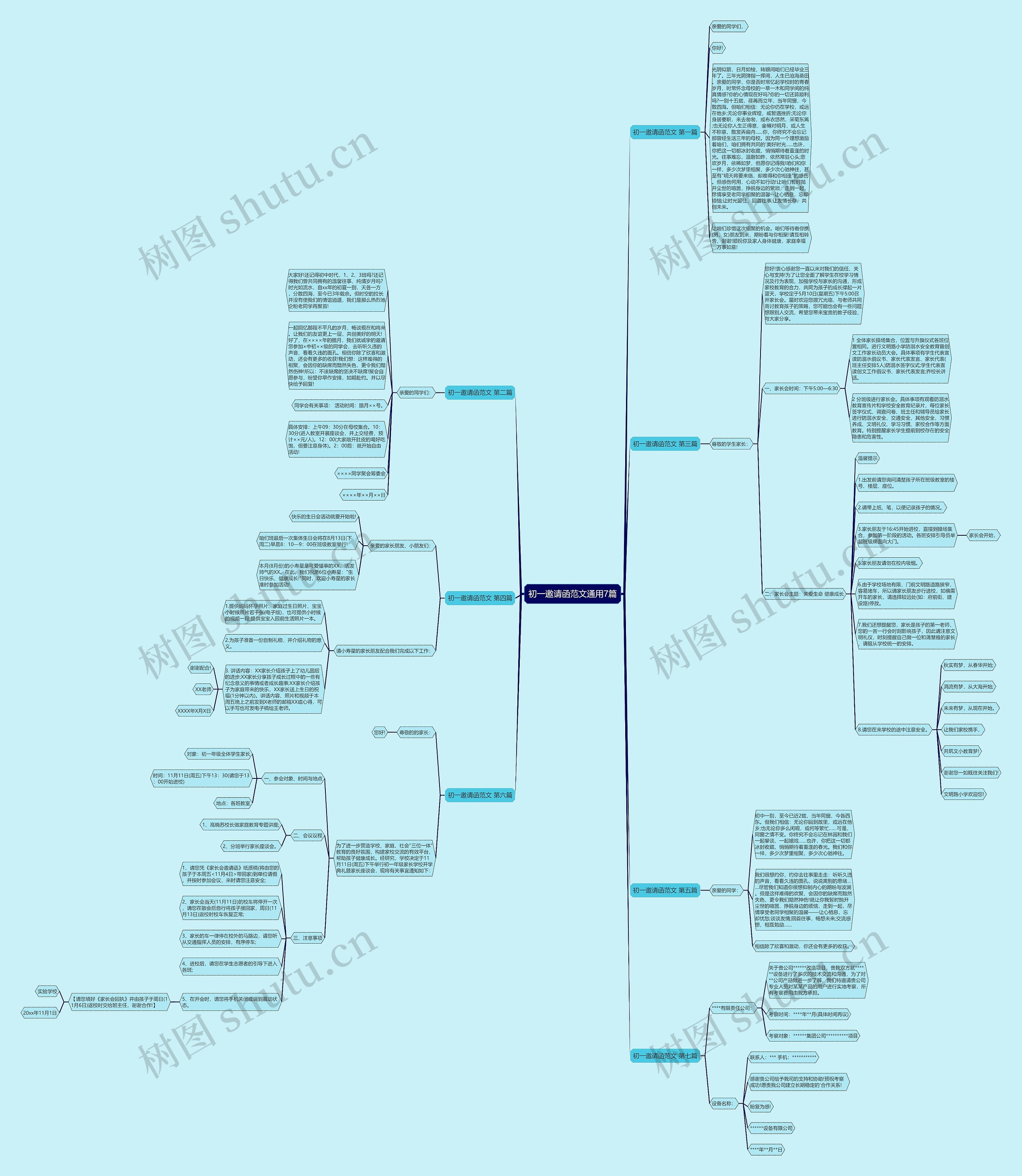 初一邀请函范文通用7篇 初一邀请函范文通用7篇