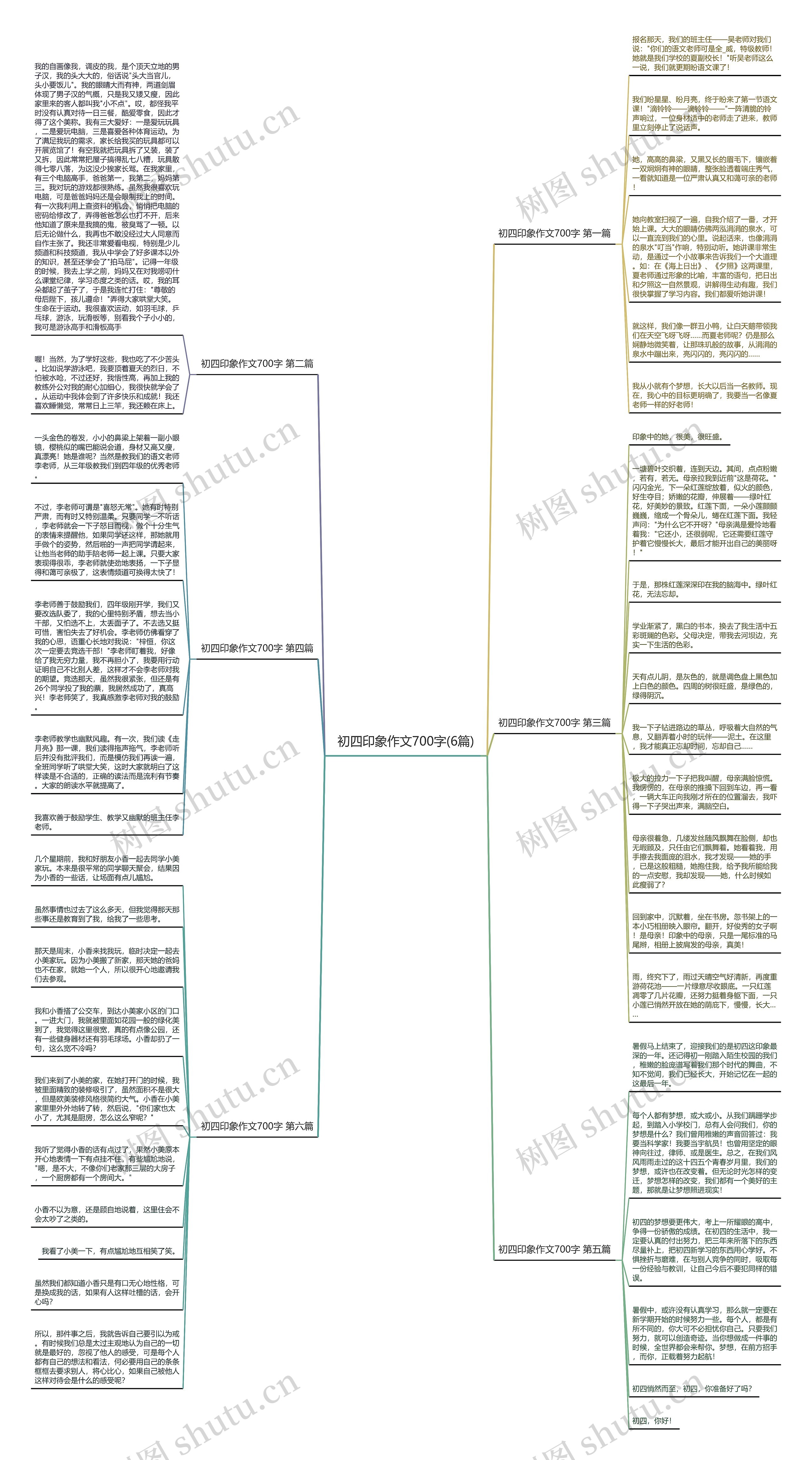 初四印象作文700字(6篇)