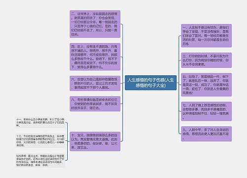 人生感悟的句子伤感(人生感悟的句子大全)