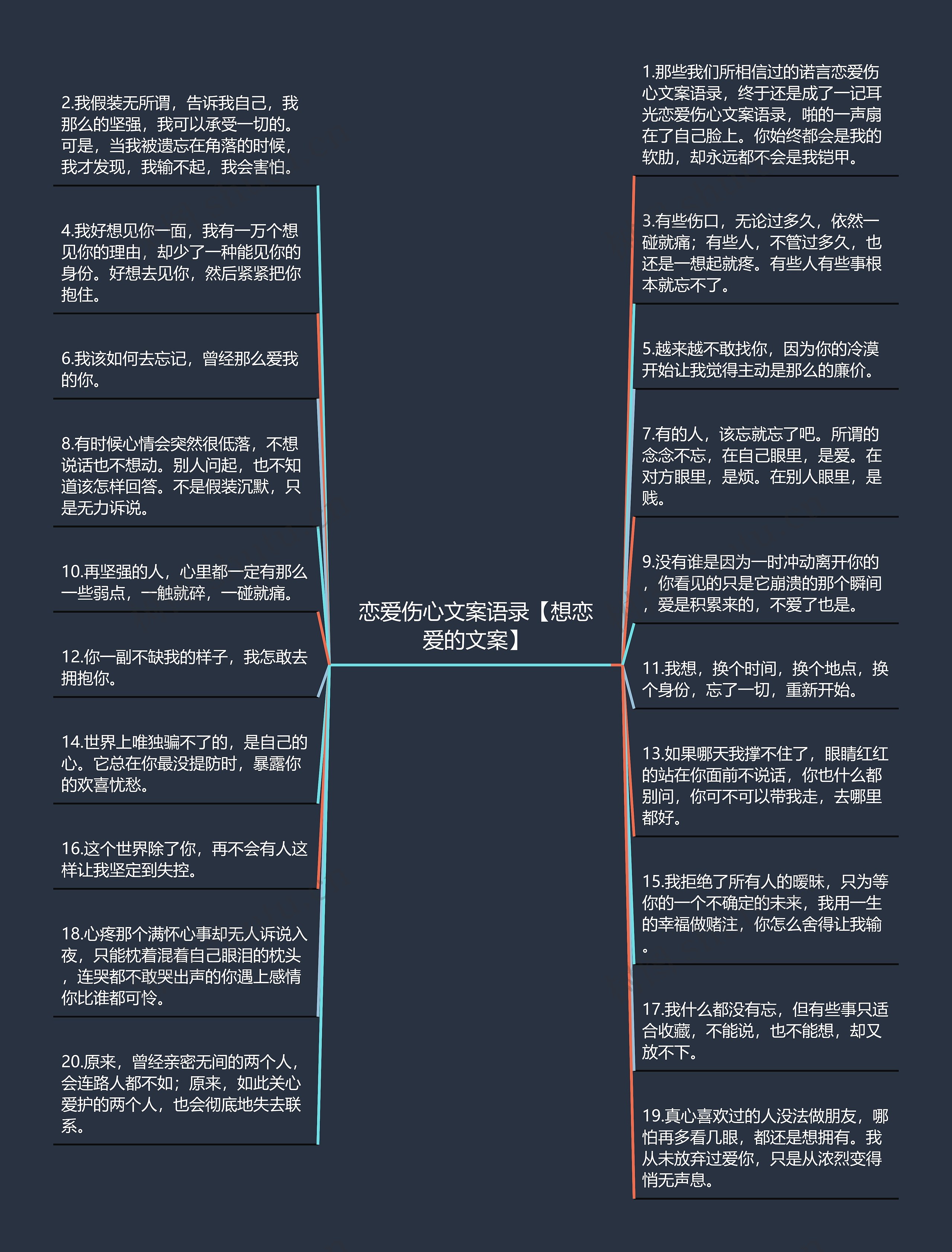 恋爱伤心文案语录【想恋爱的文案】