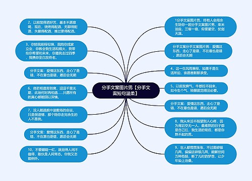 分手文案图片男【分手文案短句温柔】