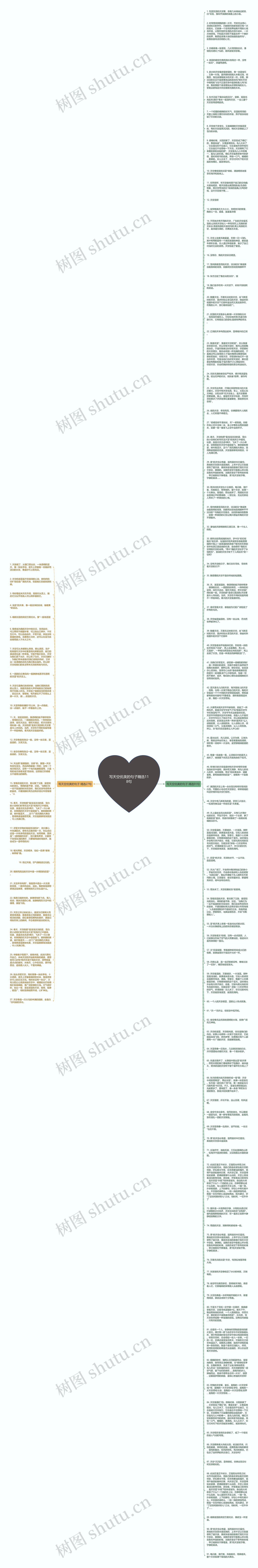 写天空优美的句子精选118句思维导图