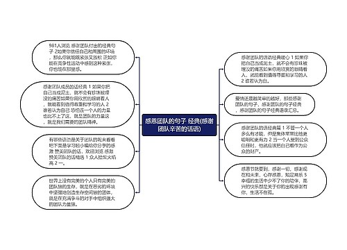 感恩团队的句子 经典(感谢团队辛苦的话语)