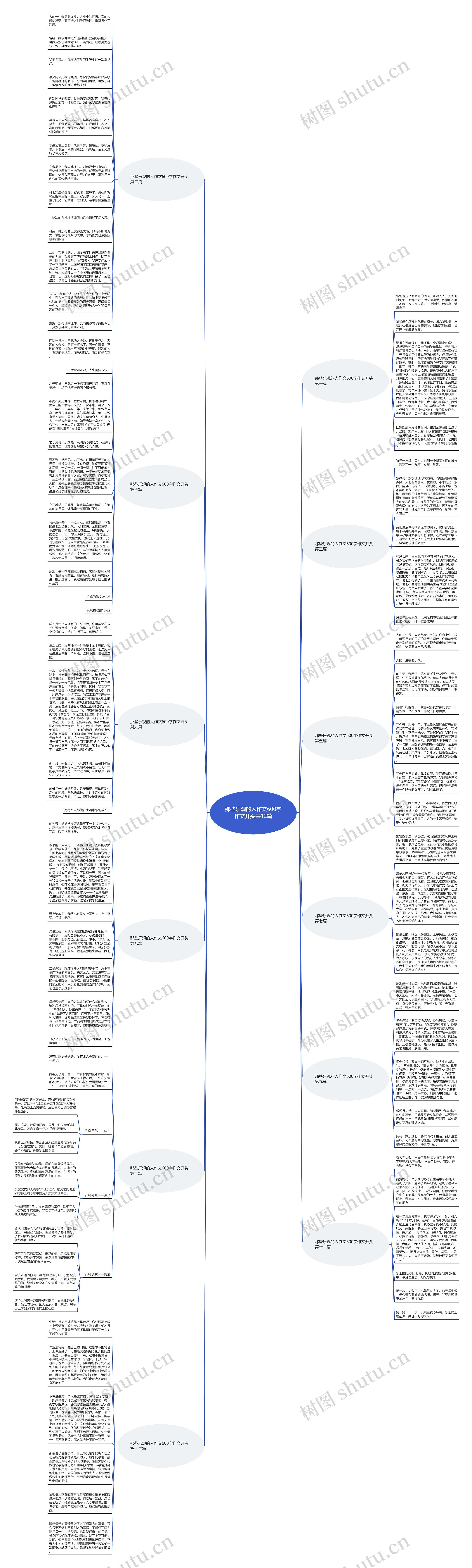 那些乐观的人作文600字作文开头共12篇思维导图