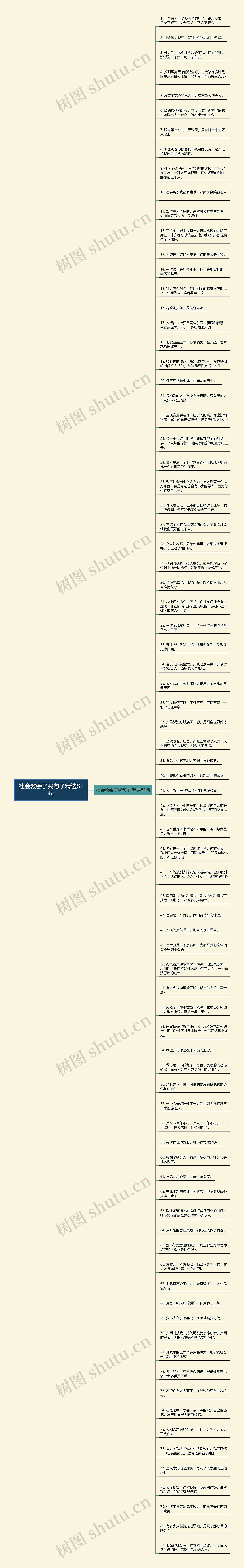 社会教会了我句子精选81句