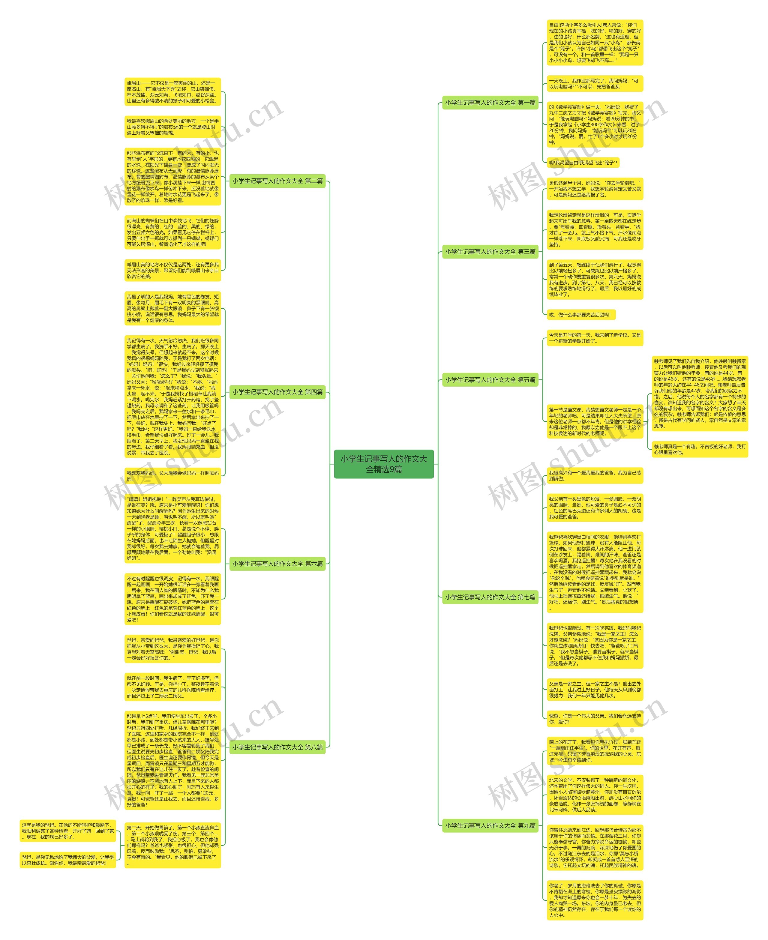小学生记事写人的作文大全精选9篇 小学生记事写人的作文大全精选9篇