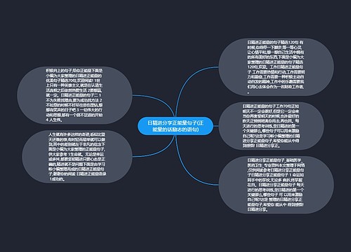 日精进分享正能量句子(正能量的话励志的语句)