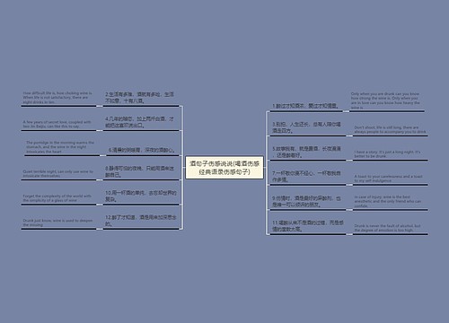 酒句子伤感说说(喝酒伤感经典语录伤感句子)