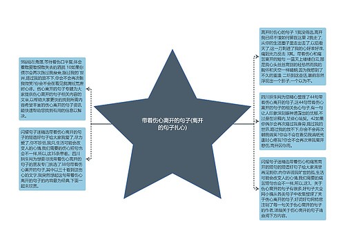 带着伤心离开的句子(离开的句子扎心)